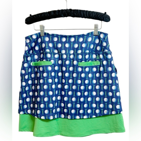 Birdies & Bows Golf Skort Size L - Picture 5 of 8